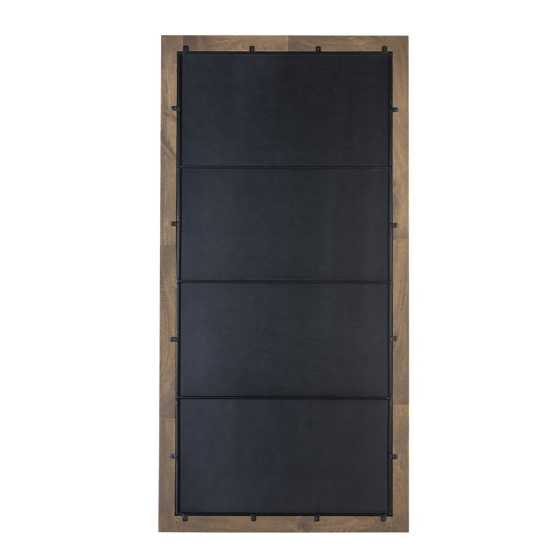 Timil Rectangle Solid Wood Mirror
