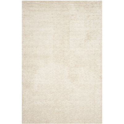 Tapis beige tissé à la main Mcelroy