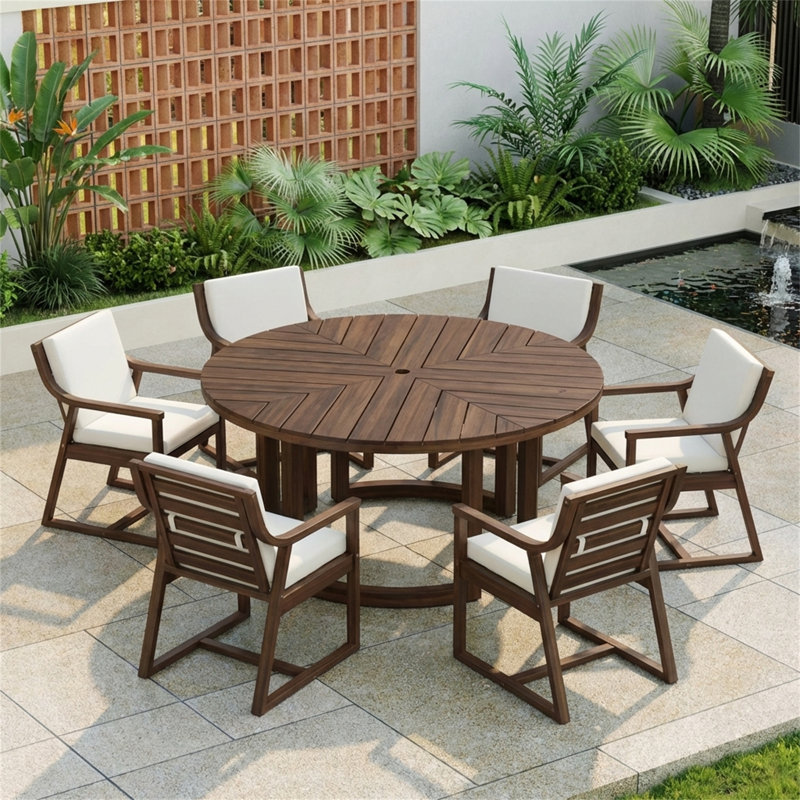 Ensemble de table ronde pour 6 personnes - Moka, Moka