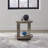 Euzelia Round End Table w/ Metal Legs