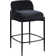 Brixen Upholstered Counter Stool with Metal Frame