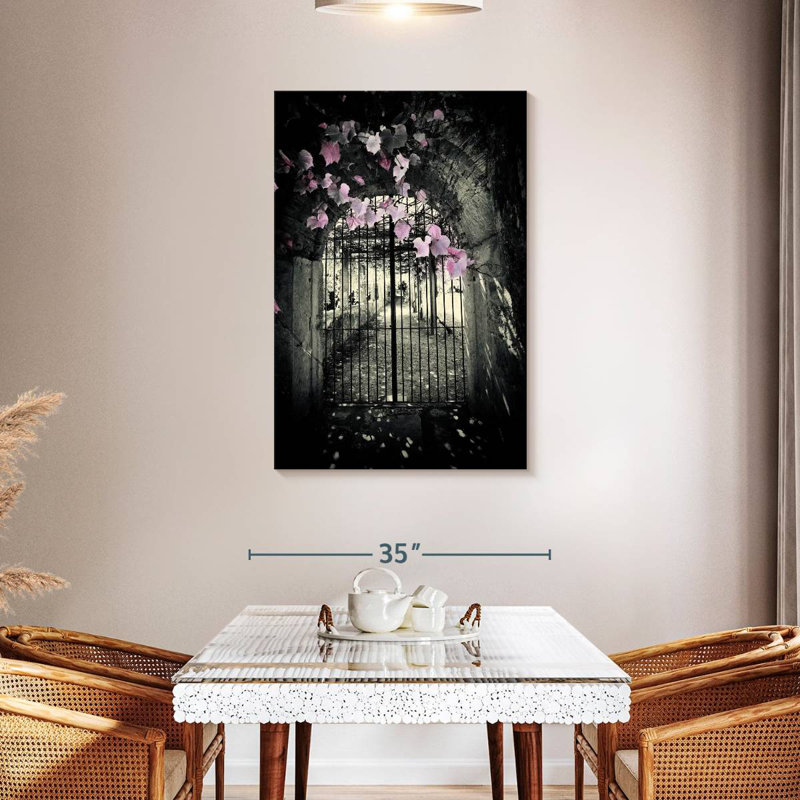 Lilie Gate Pop, 45" H x 30" W