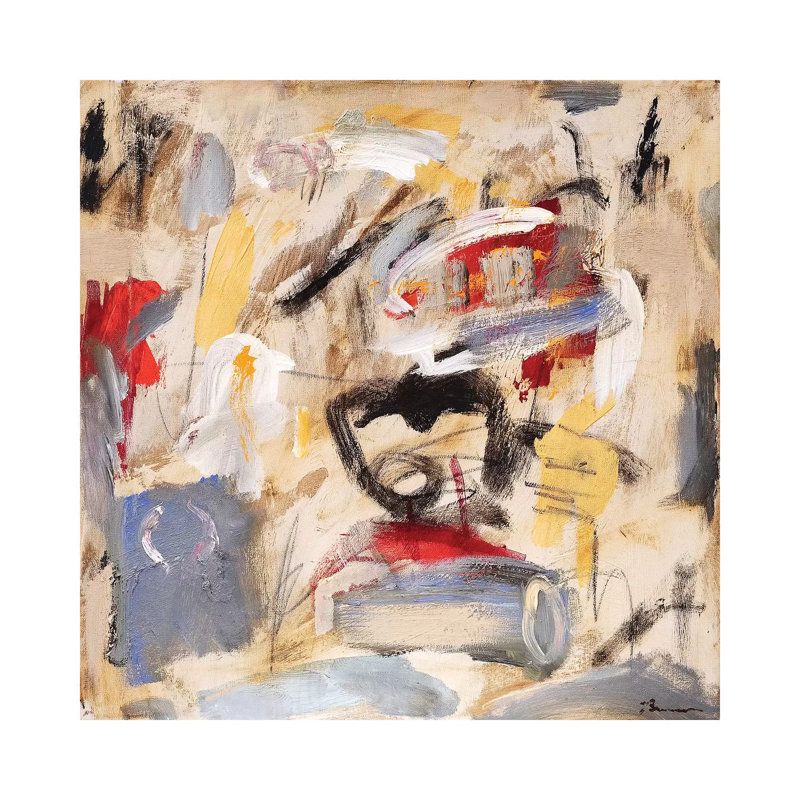Meyer Lemon 1 Piece Wrapped Canvas Painting, 66.04 cm H x 66.04 cm W x 3.175 cm D