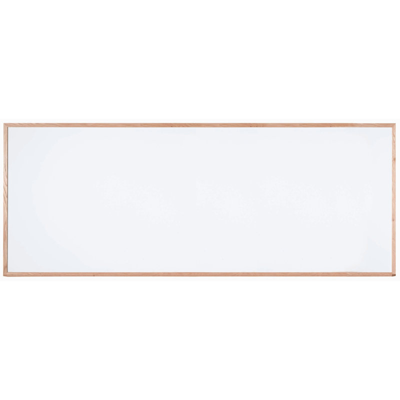 Wall Porcelain Magnetic Whiteboard, 4' H x 10' L