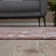 Carina Washable Rugs Geometric Design in Pink