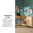Modern Corner L Shaped Desk With Drawer Storage-799826261