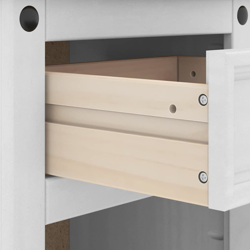 45cm W Solid Wood Bedside Table