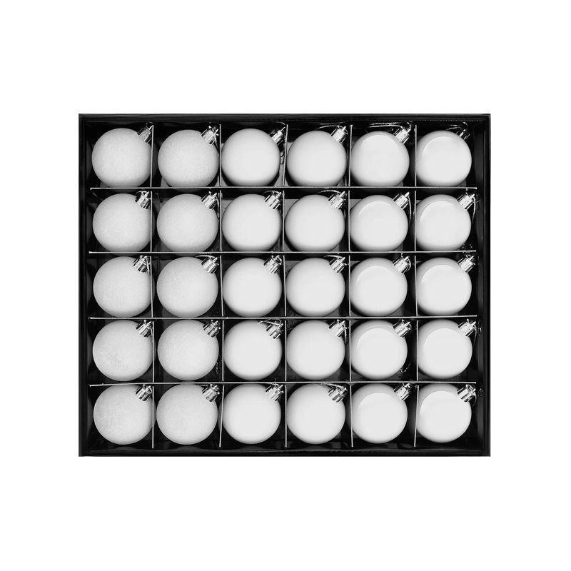 10.99cm Plastice No Bauble