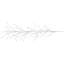 6' Lighted White Christmas Garland With Red Jingle Bells - Multi-Colour Lights