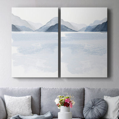 Glacial Lake I-Premium Gallery Wrapped Canvas -Ready to Hang
