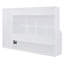 Lit escamotable double avec placard et tiroirs