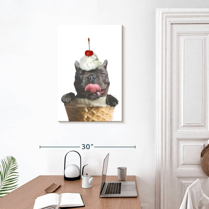 Brampt Ice Cream Dog, H 30 po x l 20 po