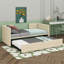 Lit de jour simple rembourré avec couchette escamotable escamotable-1949025894