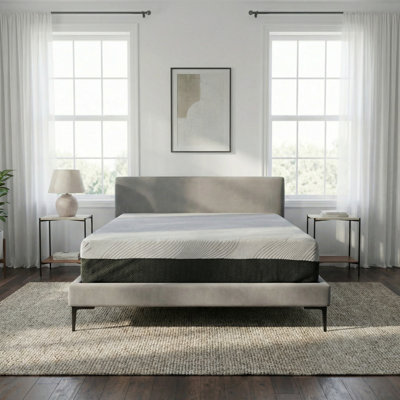 Matelas simple en mousse viscoélastique rafraîchissante 12 po Kristi