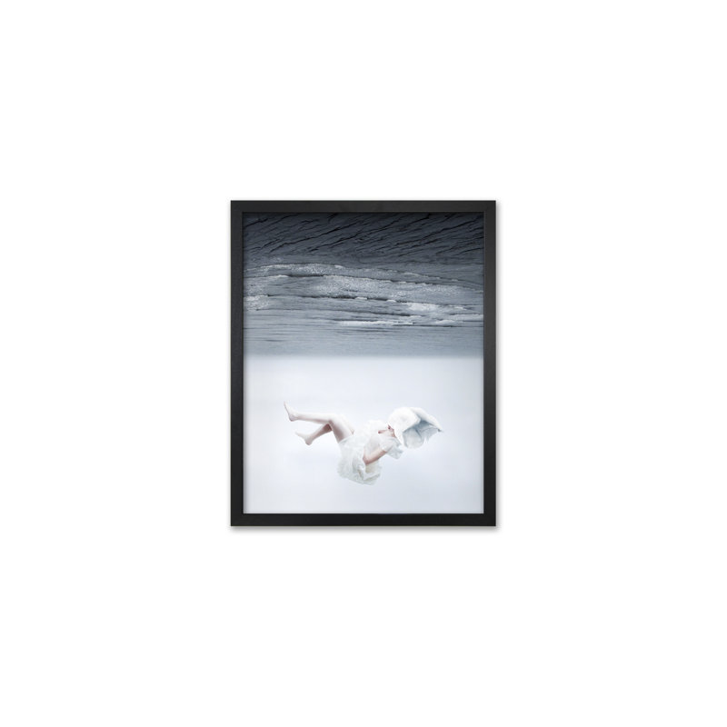 The White Sky XVII - Single Picture Frame Print on Canvas