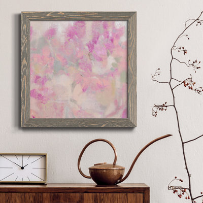 Toile encadrée Blooming Shrub I-Premium - prête à être accrochée