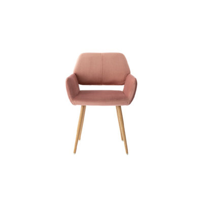 Chaise de bureau en velours