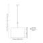 1 - Light Drum Chandelier