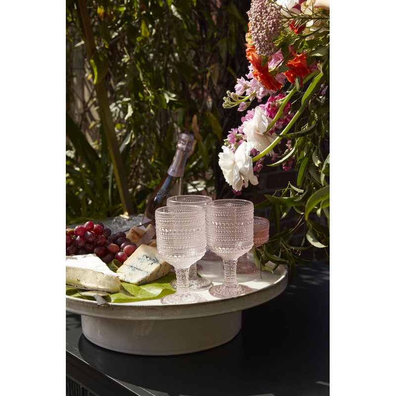 Verres Tryston 3 po x 5,75 po, Rose