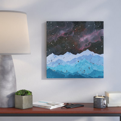 Space Mountains Art Print