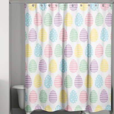 Perea Geometric Shower Curtain