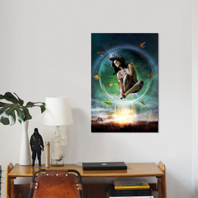 « a noise grave », reproduction d’impression sur toile, H 26 po x l 18 po x P 1,5 po, Toile tendue, Pas de tapis