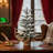 50CM Modern Flocked Tabletop Christmas Tree