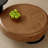 Elegant Round Walnut Coffee Table-1985535869