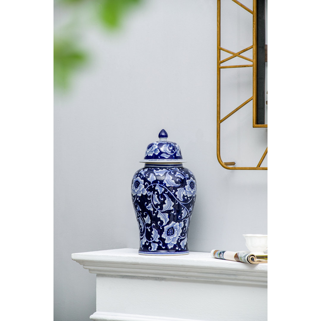 Renshaw Handmade Ceramic / Porcelain Decorative Urns & Jars Alcott Hill®