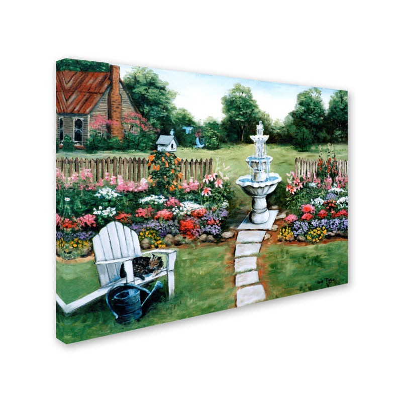 Dugazon Siesta - Impression sur toile tendue, H 14 po x l 19 po x P 2 po