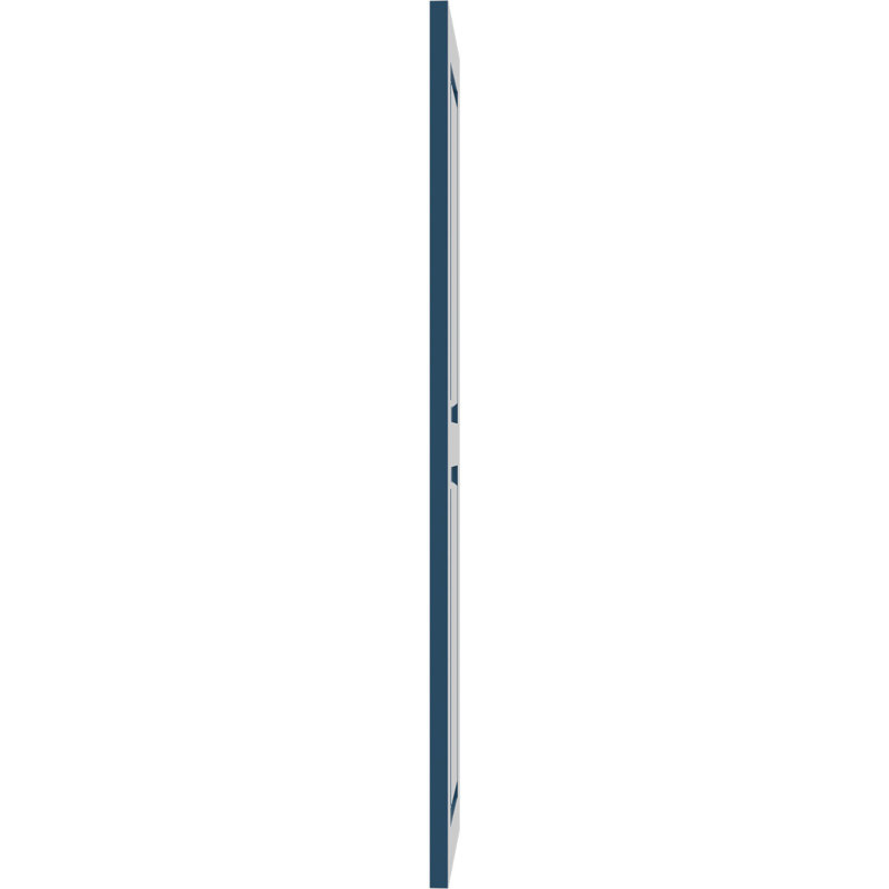 Volets en PVC True Fit, Bleu séjour, 15", 43"