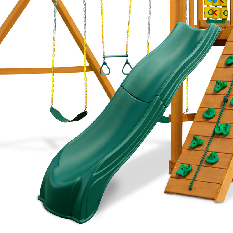 Olympus Wave Slide for 5' Deck, Green, Green