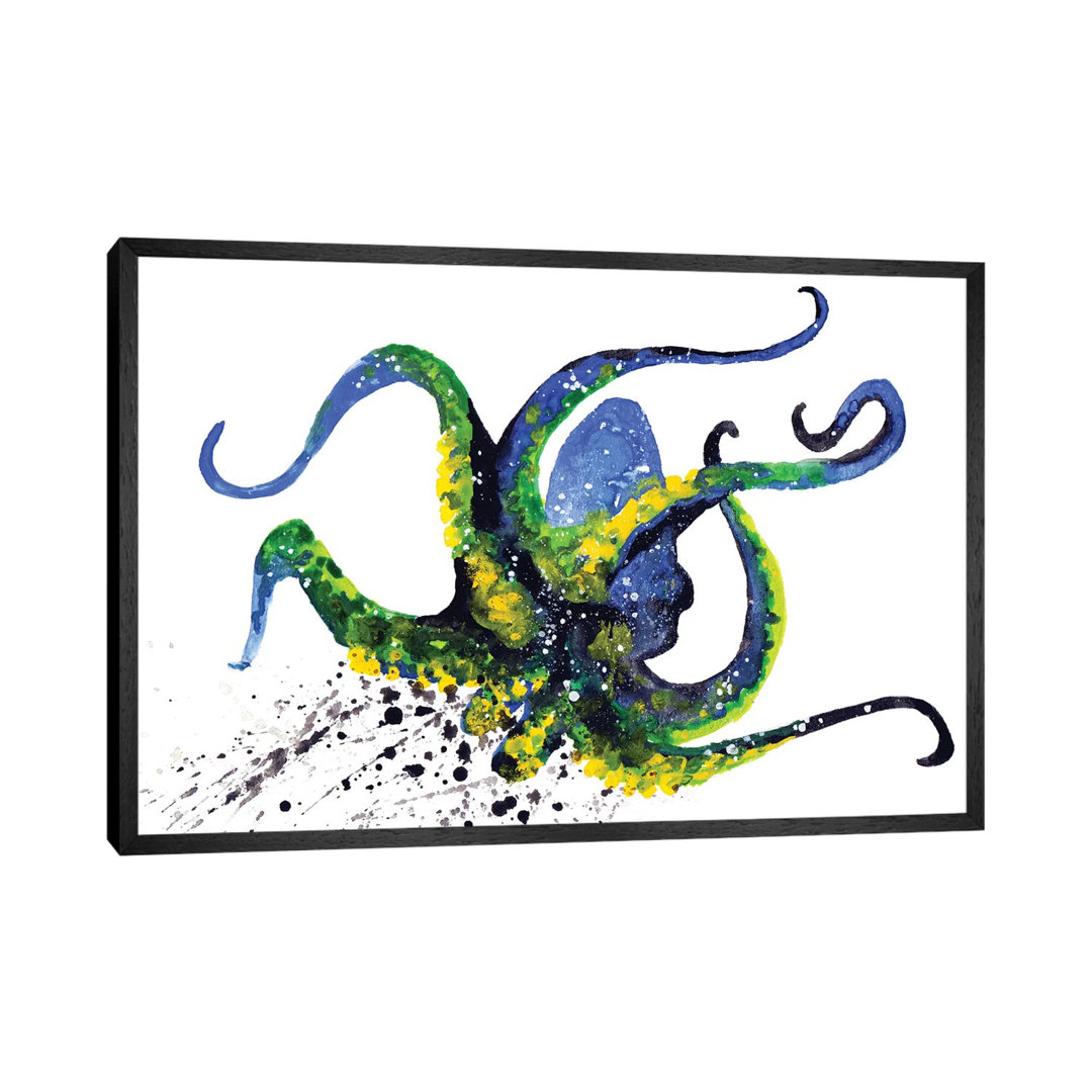 Cosmic Octopus II von Tanya Casteel - Galerie-verpackte Leinwand Giclée