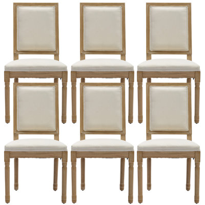 Chaises de salle à manger rembourrées French Country
