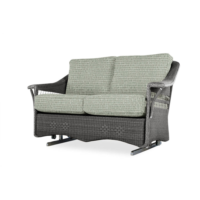 Nantucket Outdoor 2 - Seat Loveseat, Calidora Mist, Matte White