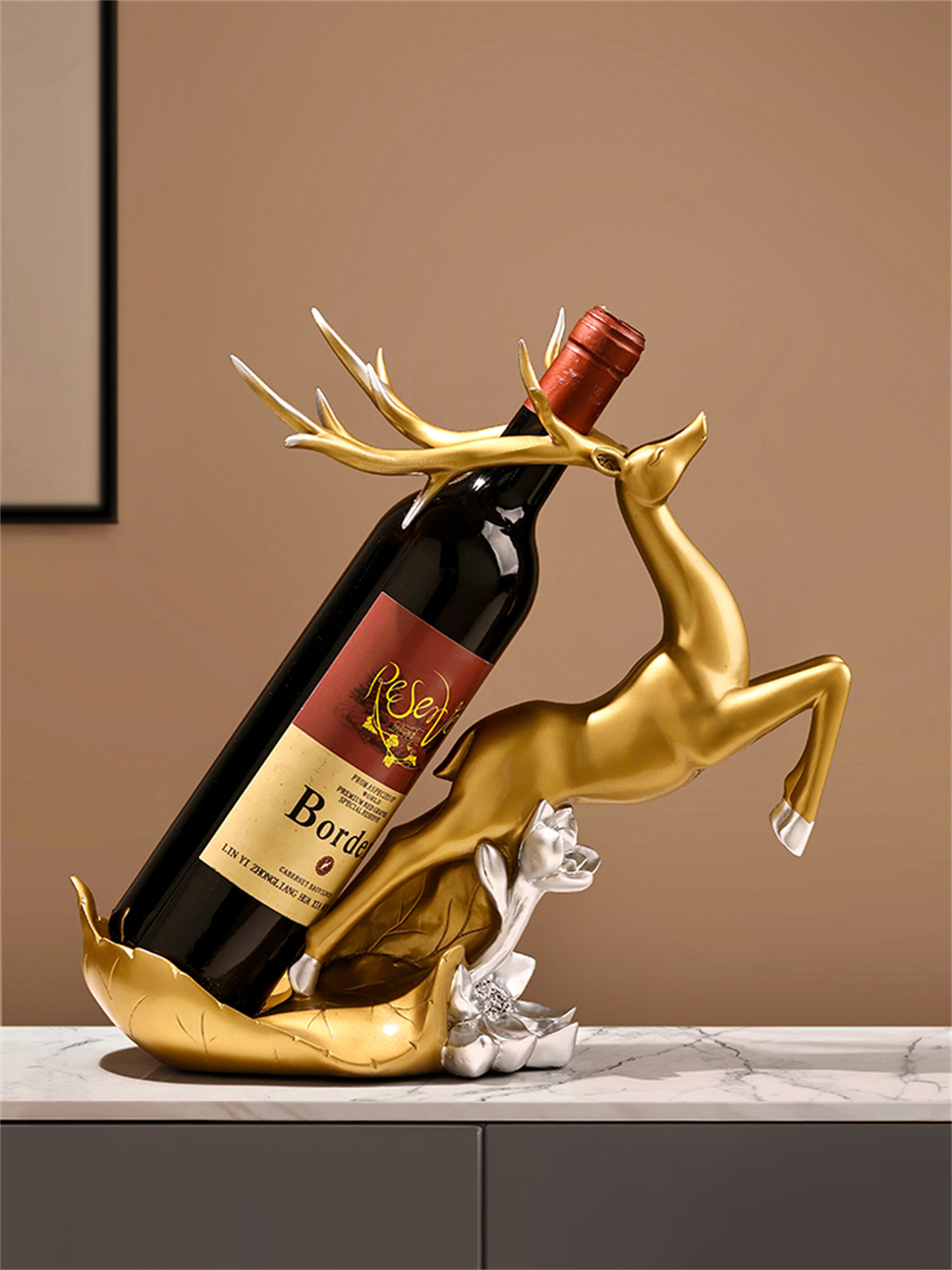 Millwood Pines Cattibrie Tabletop Wine Bottle Rack | Wayfair