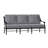 Delphi 80'' Wide Metal Patio Sofa with Cushions-87198175-26206751