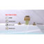 2 Handle Deck Mount Waterfall High Flow Roman Tub Faucet with Brass Valve-64623195