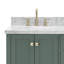Meuble-lavabo double 67 po avec plateau en marbre de Carrare Oberle-125402621-132355252