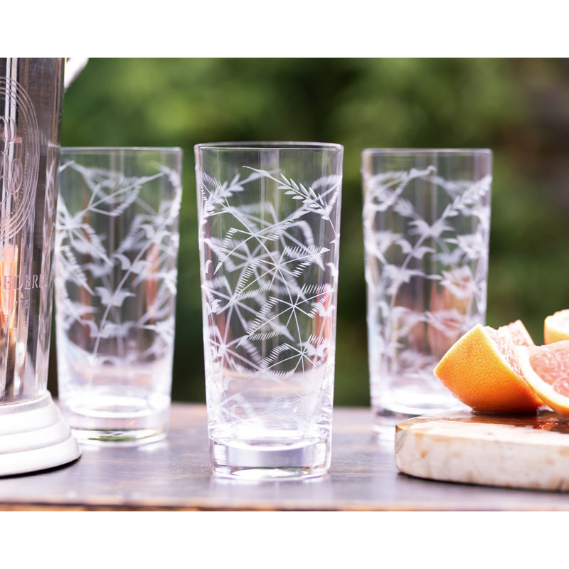 Handmade Crystal Highball Glass