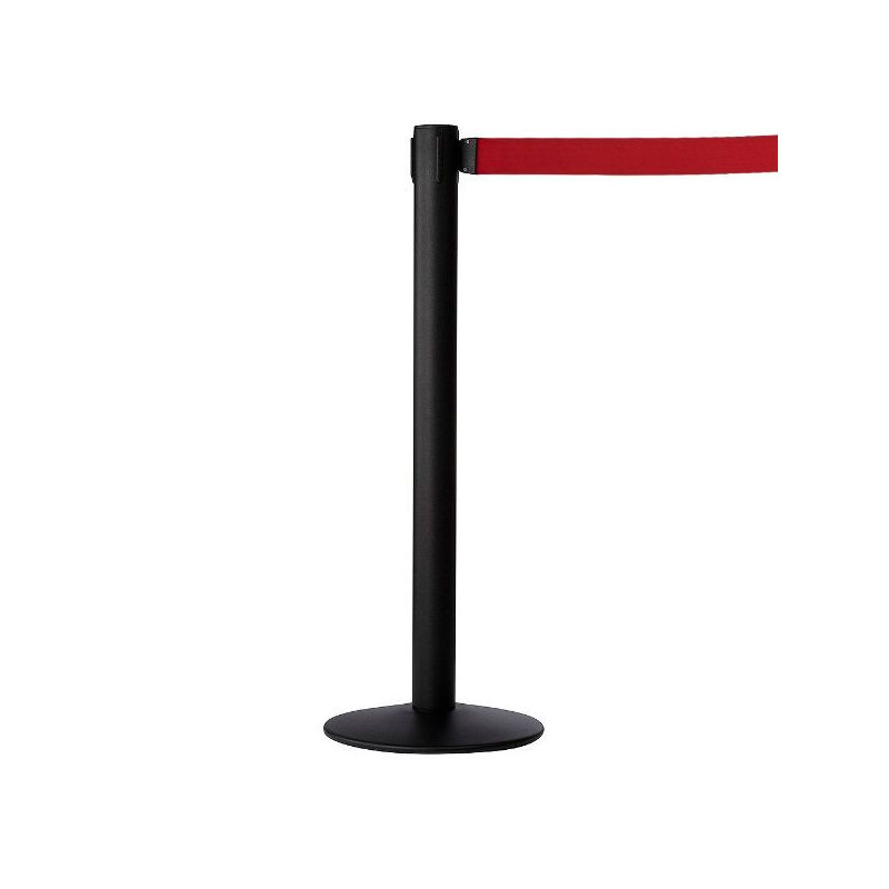 Ceinture q rétractable, Noir / rouge