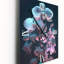 Jawdat - Horloges murales orchidées florales-1080652667