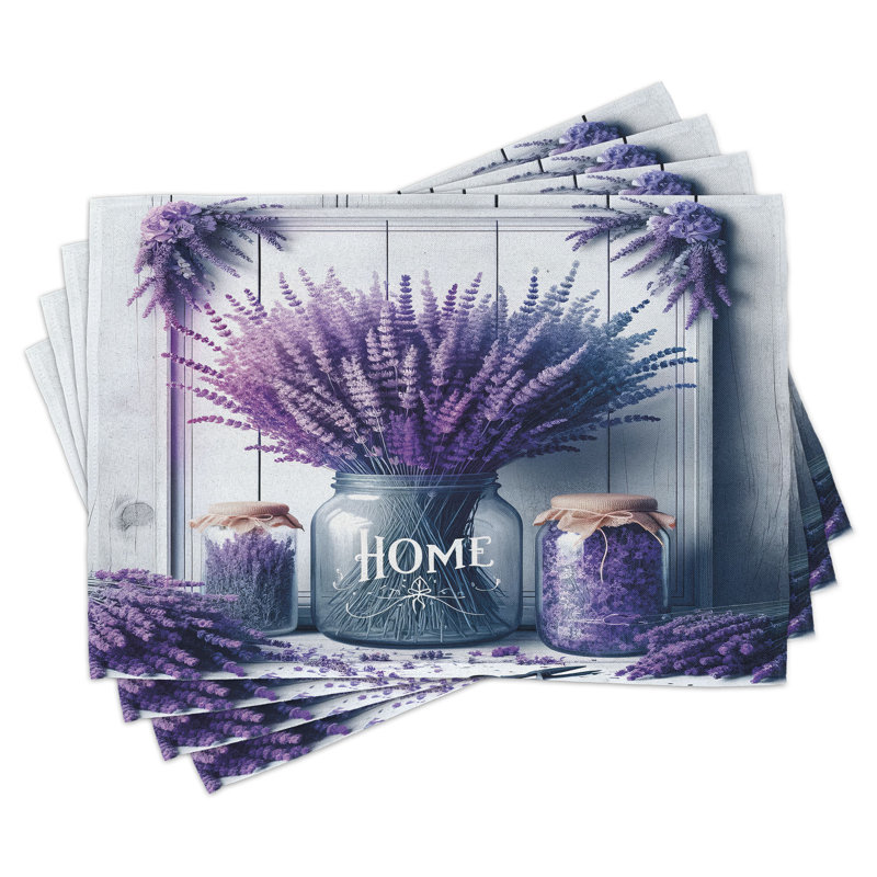 Ensemble de 4 napperons Ambesonne