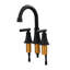 Double Handle Bathroom Sink Faucet with Drainer-556240044