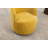 Swivel Accent Armchair Barrel Chair With Powder Coating Metal Ring-1122601863