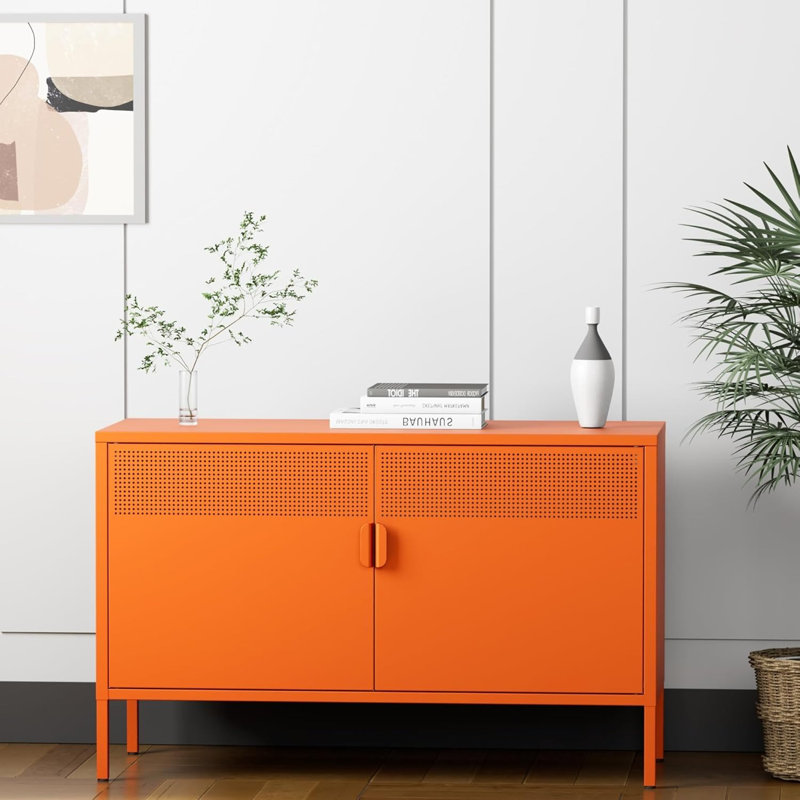 Armoire en acier, Orange
