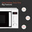 Rosalind Wheeler 44cm 20m³ L Countertop Microwave