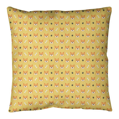 Coussin de sol Katelyn Elizabeth Shiba Inu