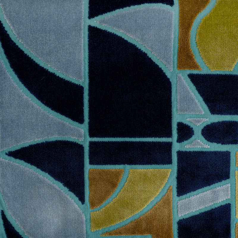 Tissu de revêtement en velours Sinatra, Bord de mer