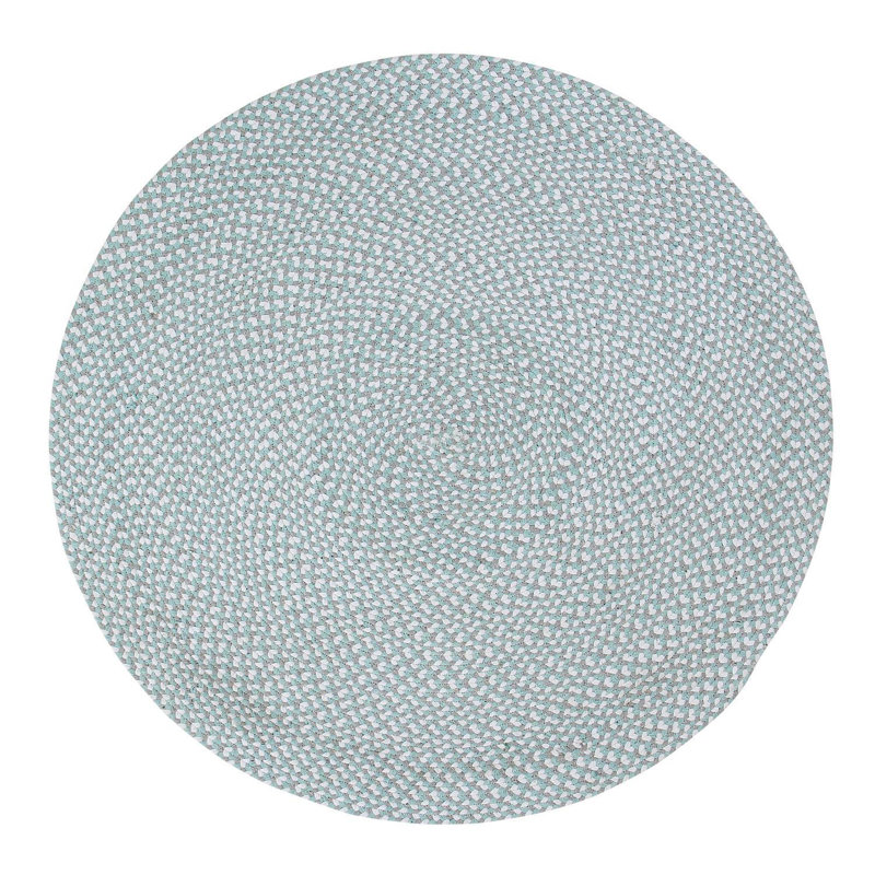 Tapis tressé à la main Tarrants, Rond 4 pi